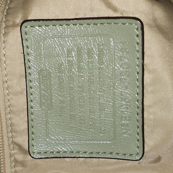 Coach Signature Fabric Nylon Backpack - Picture 10 of 15